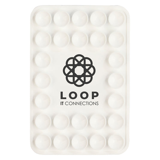 Custom logo Stick 'N Stream Magnetic Phone Holder with Suction Cup Base
