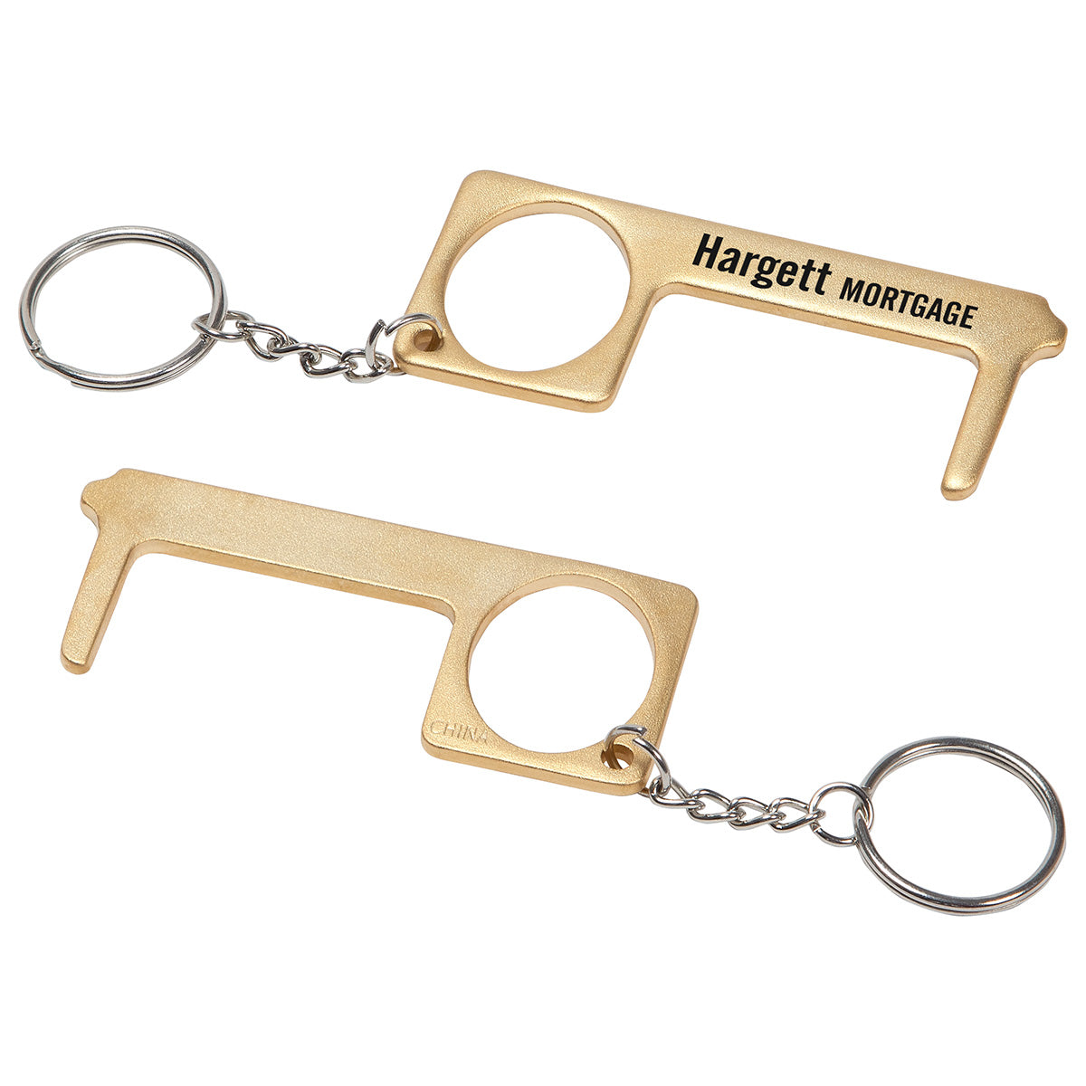 Custom logo Brass No-Touch Protection Tool