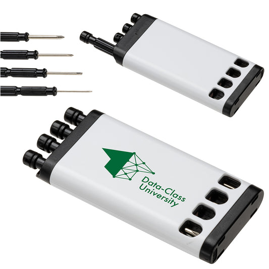 Custom logo Handyman 4-Piece Mini Screwdriver Set