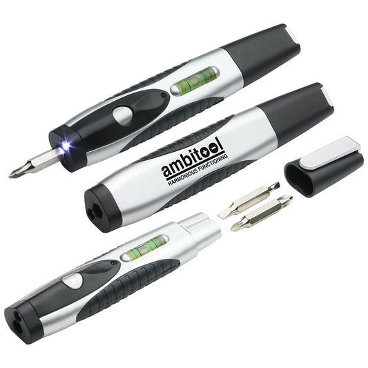 Custom logo Level Light Screwdriver Pen