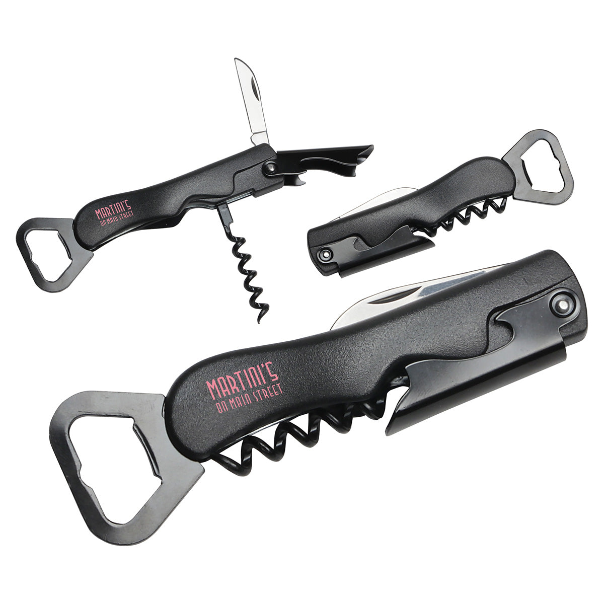 Custom logo Magnum 4-in-1 Bottle Opener