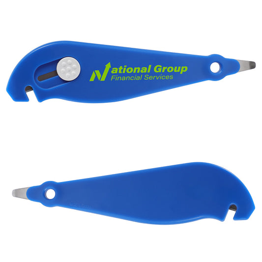 Custom logo Porter 3-in-1 Box & Rope Cutter with Staple Remover
