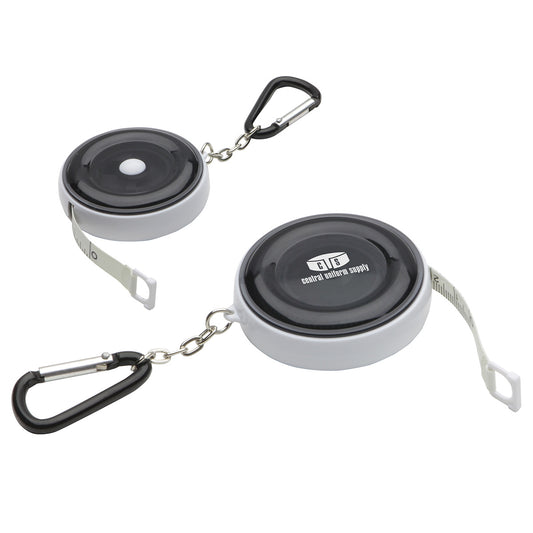 Custom logo Round Carabiner Tape Measure