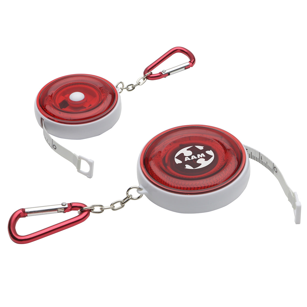 Custom logo Round Carabiner Tape Measure