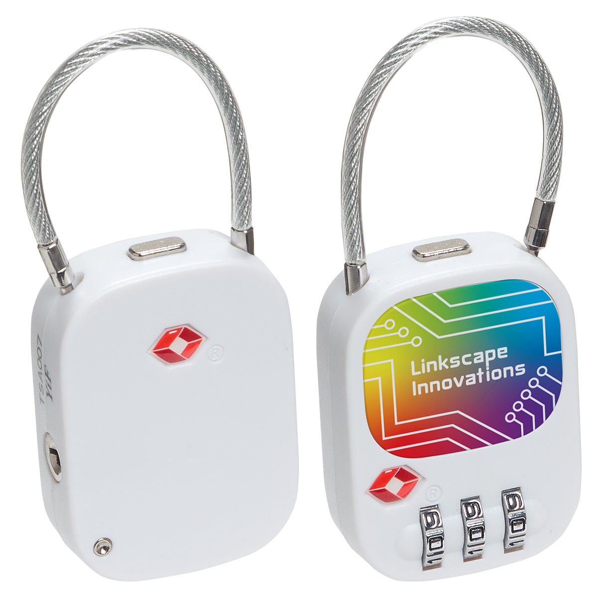 Custom logo Escort TSA-Approved Luggage Lock