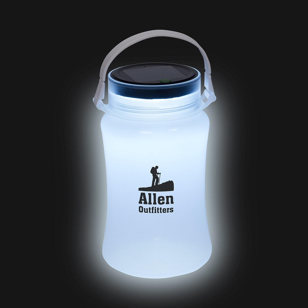 Custom logo Foldable Waterproof Container with Solar Light
