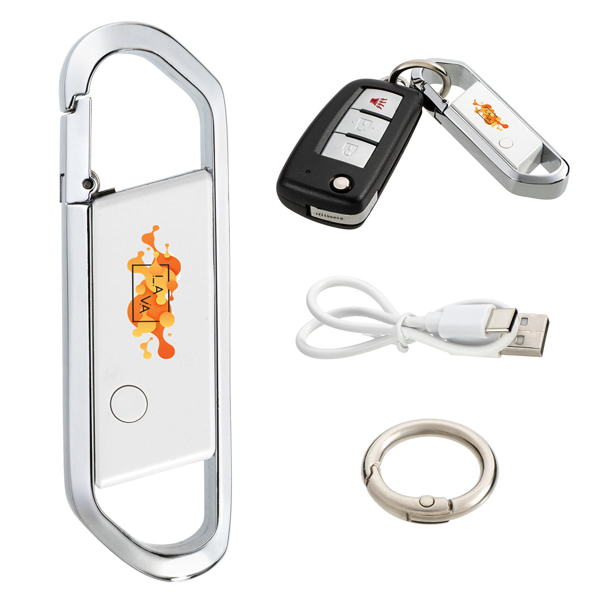 Custom logo Latitude Anti-Lost Tracker Keyring