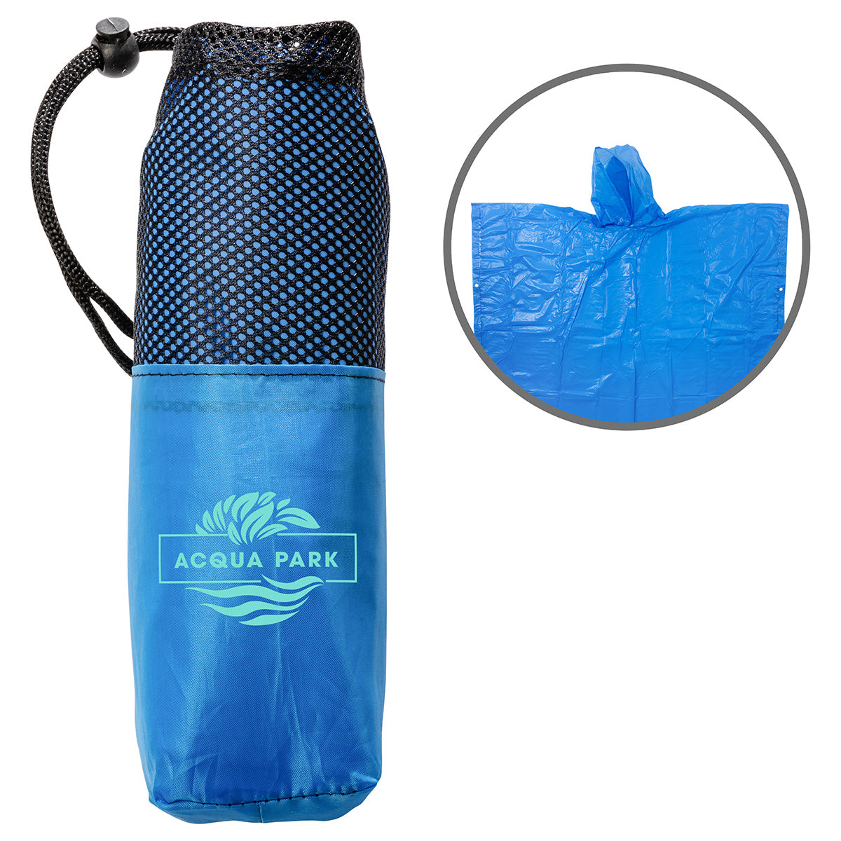 Custom logo Rainshield PEVA Poncho