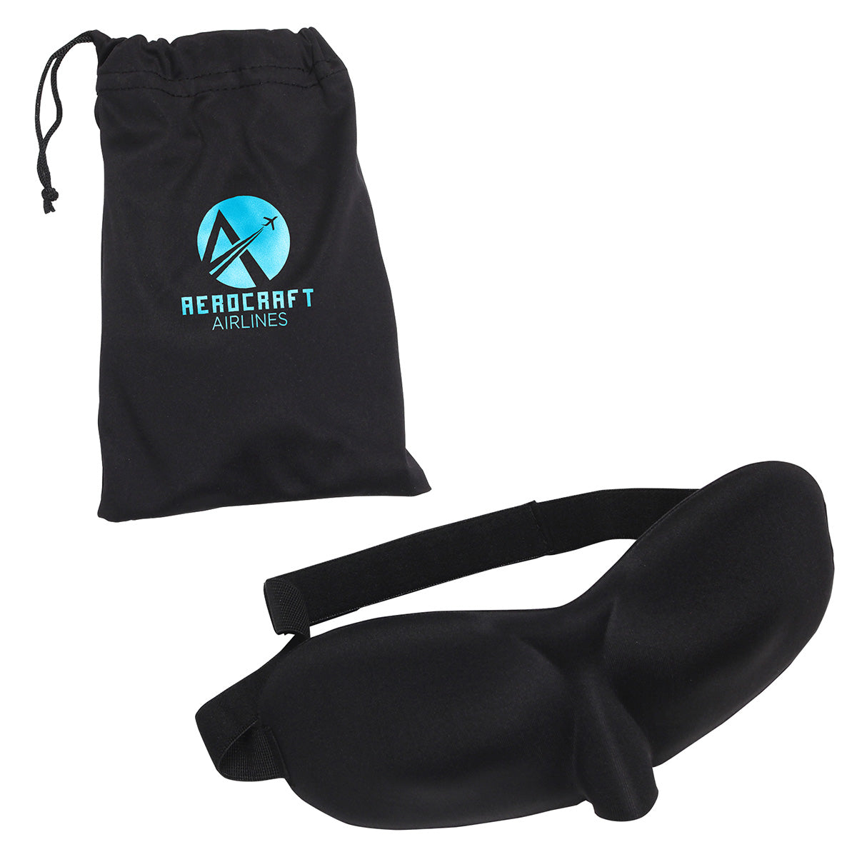 Custom logo Shut-Eye Travel Eye Mask