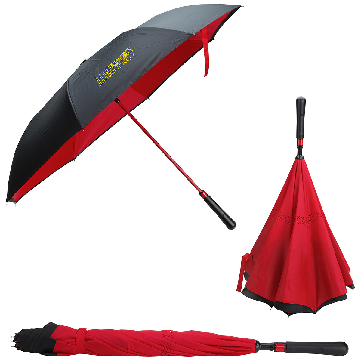 Custom logo Skyline Two-Tone Inversion Umbrella