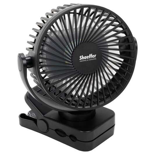 Custom logo Zephyr Clip Fan with Power Bank, Light & Remote Control