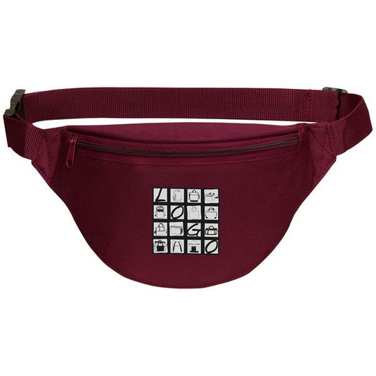 2-Zipper Fanny Pack - FN-611