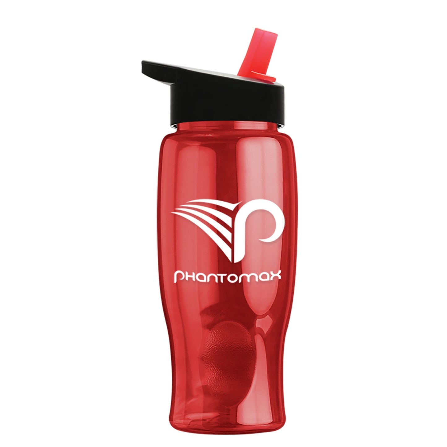 Poly-Pure - 27 Oz. Bottle -Flip Straw Lid - TB27H