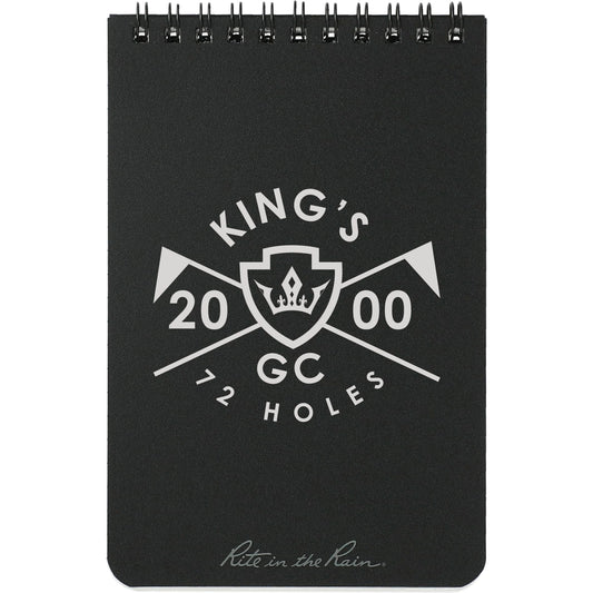 Custom logo 4” x 6” Rite in the Rain Top Spiral Notebook