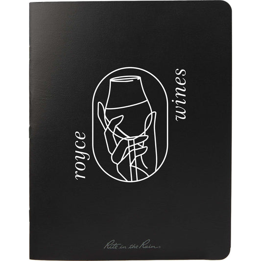 Custom logo 6.6" x 8.5" Rite in the Rain Stapled Notebook