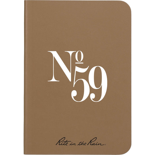 Custom logo 3.5" x 5.25" Rite in the Rain Soft Cover Notebook