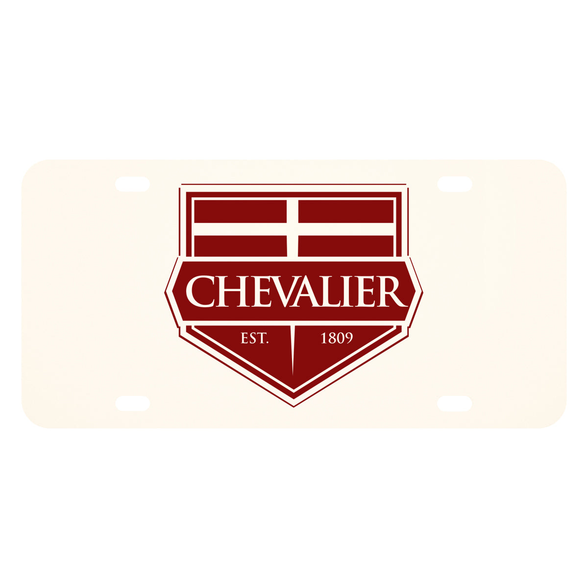 Custom License Plate 0.035