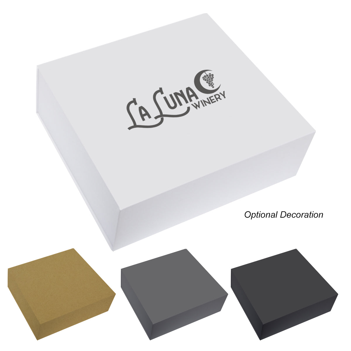 15" W x 12"  Magnetic Closure Gift Box
