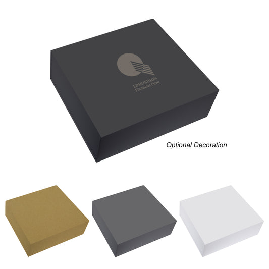 Custom logo 12" W x 10 ½" Magnetic Closure Gift Box