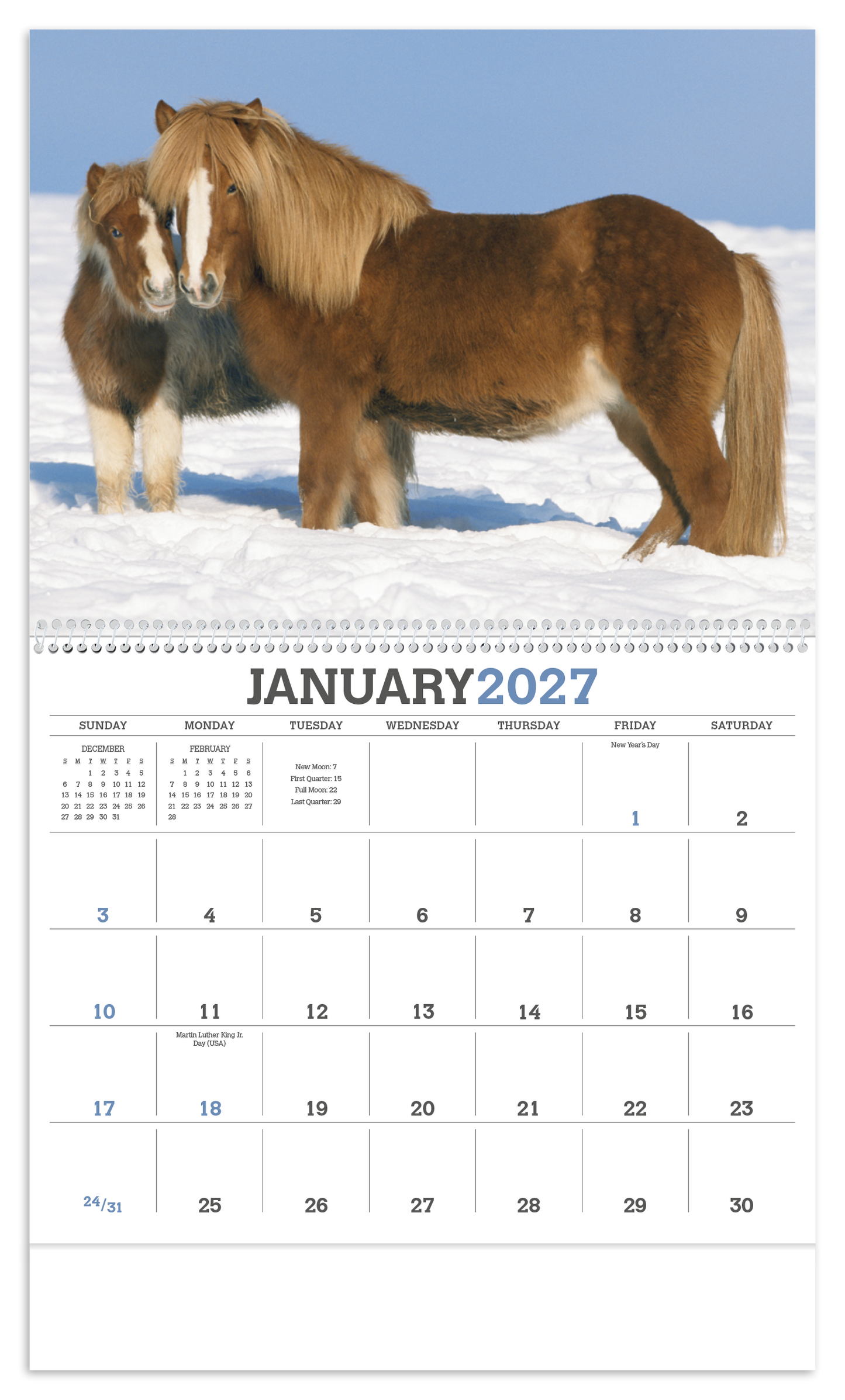 Horses Calendar