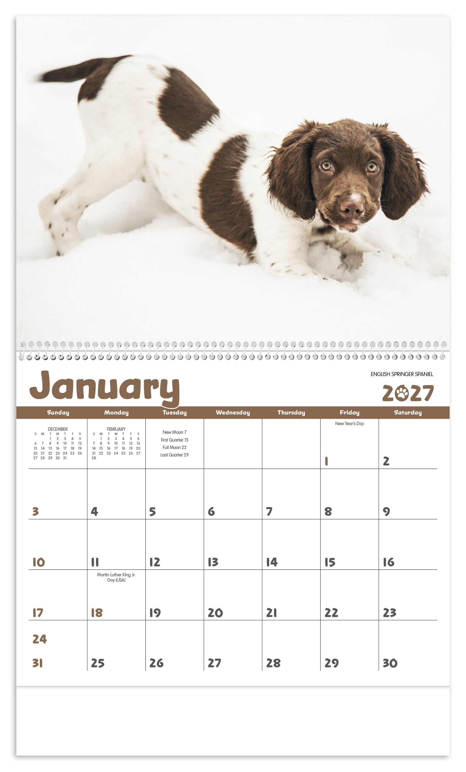 Puppies Calendar