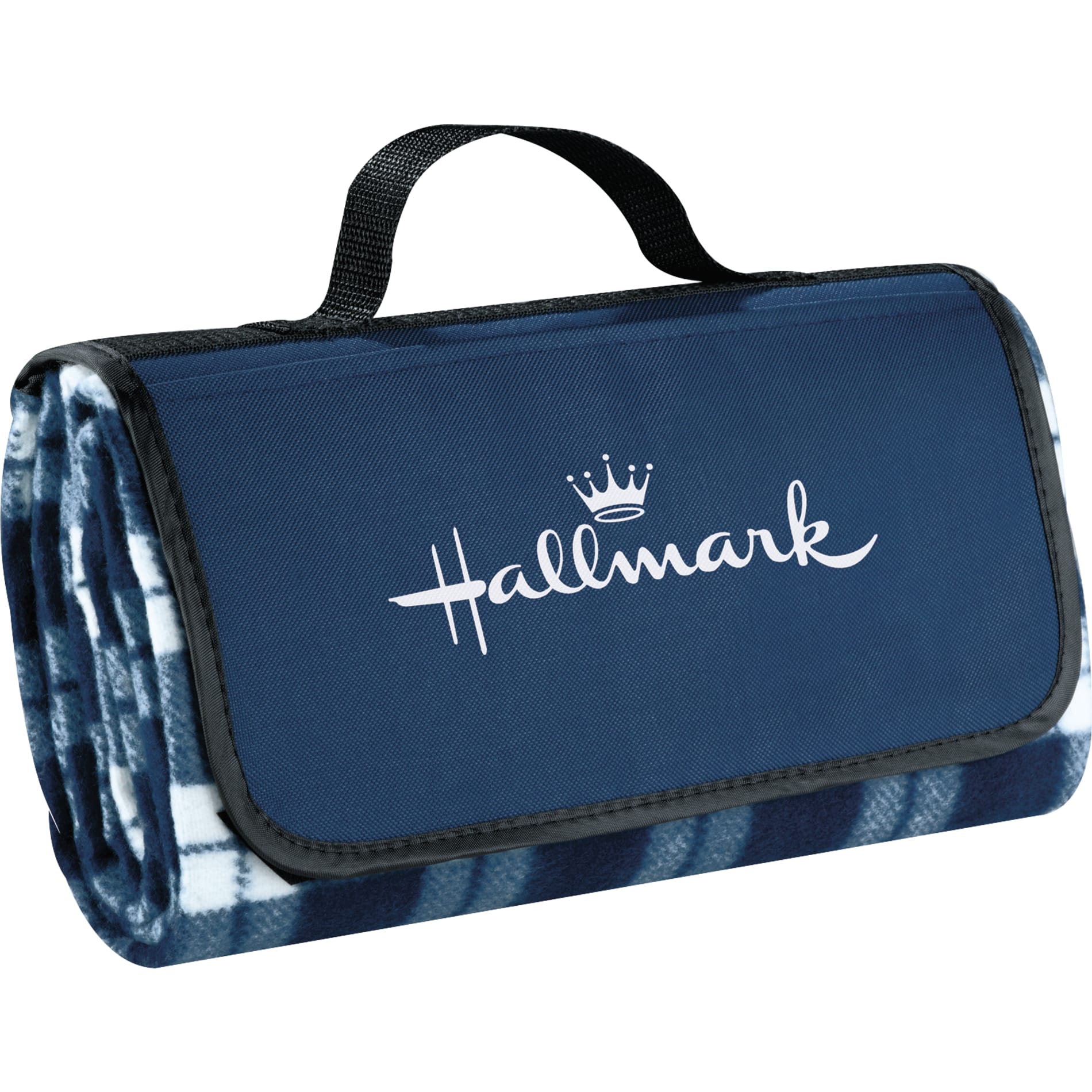 Padded Water-Resistant Fleece Picnic Blanket