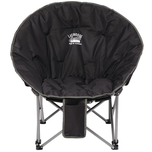 Custom logo Folding Moon Chair (400lb Capacity)