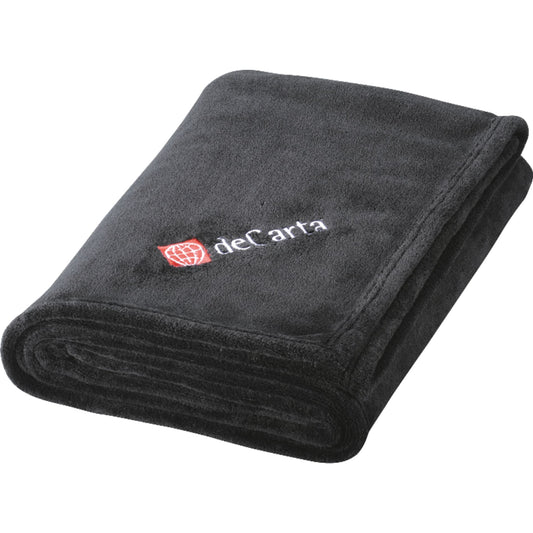 Custom logo Micro Coral Plush Blanket