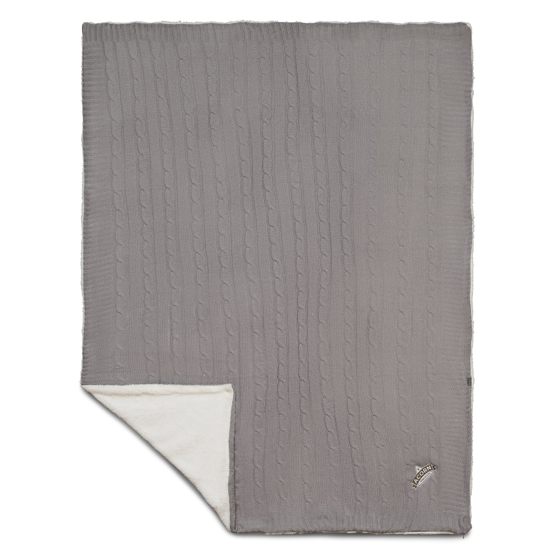 Field & Co.® Cable Knit Sherpa Blanket