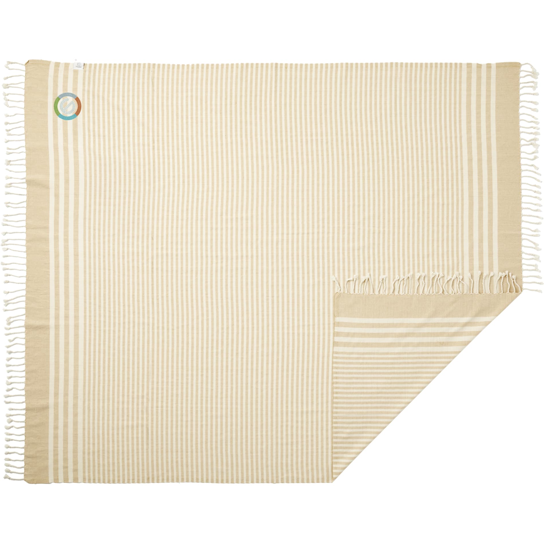 Hilana Upcycled  Fethiye Throw Blanket