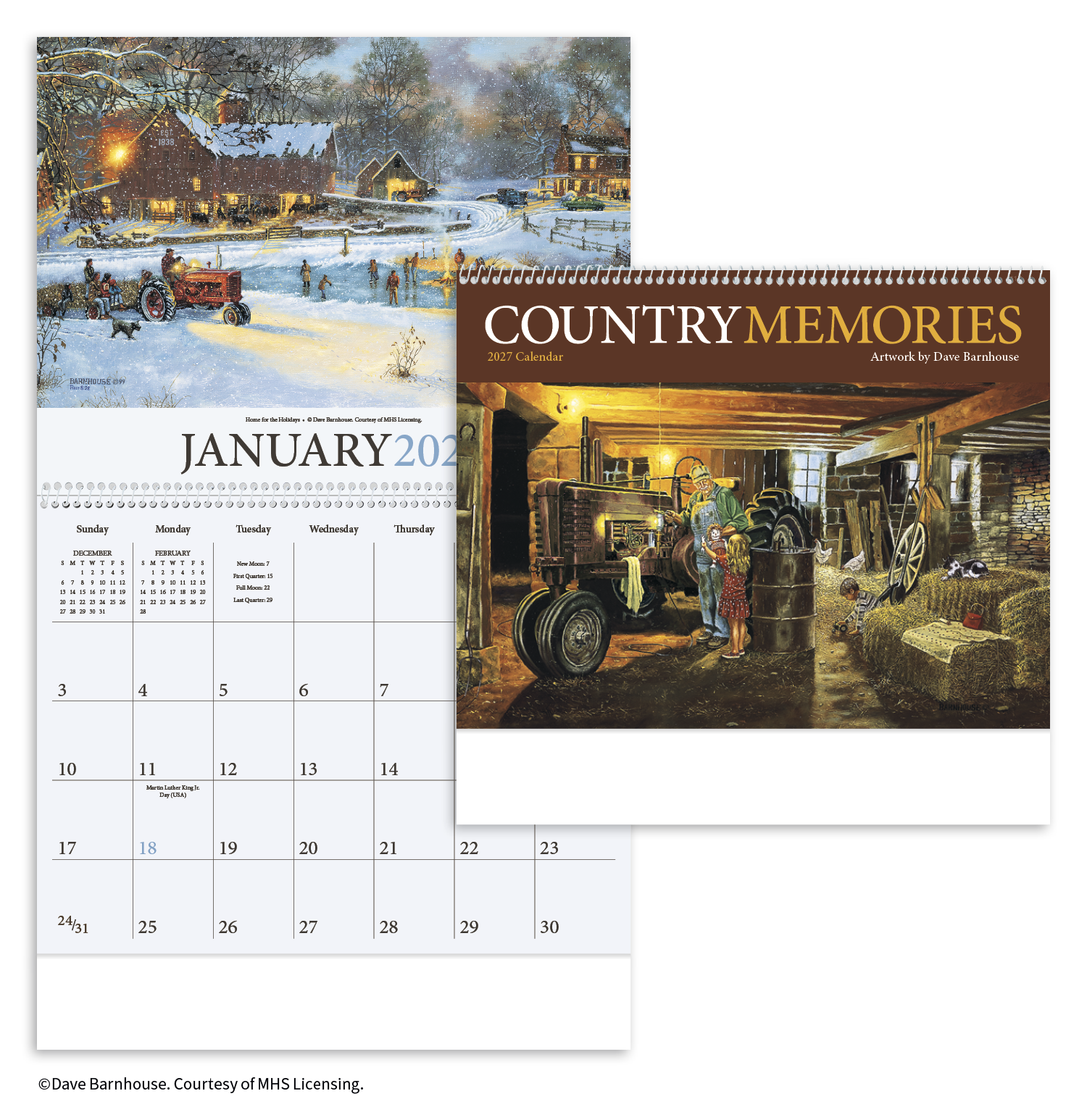 Country Memories Calendar
