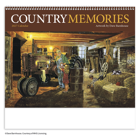 Custom logo Country Memories Calendar