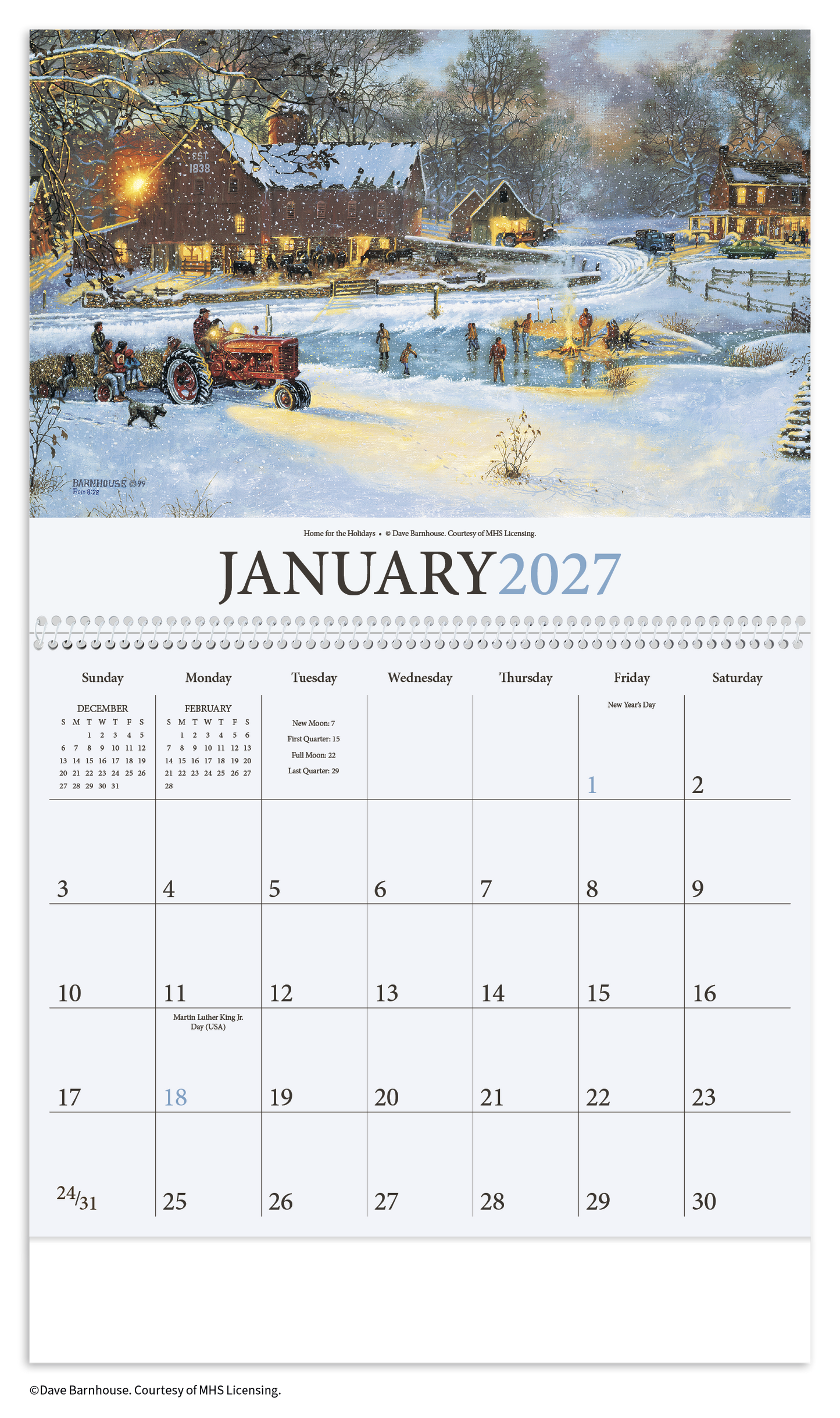 Country Memories Calendar