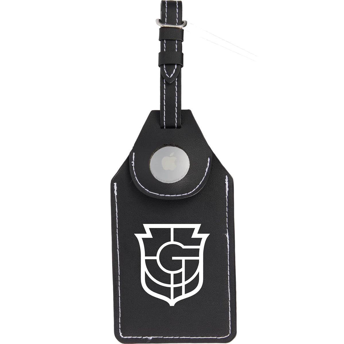 Custom logo Wander & Roam Luggage Tag w/ Air Tag Holder