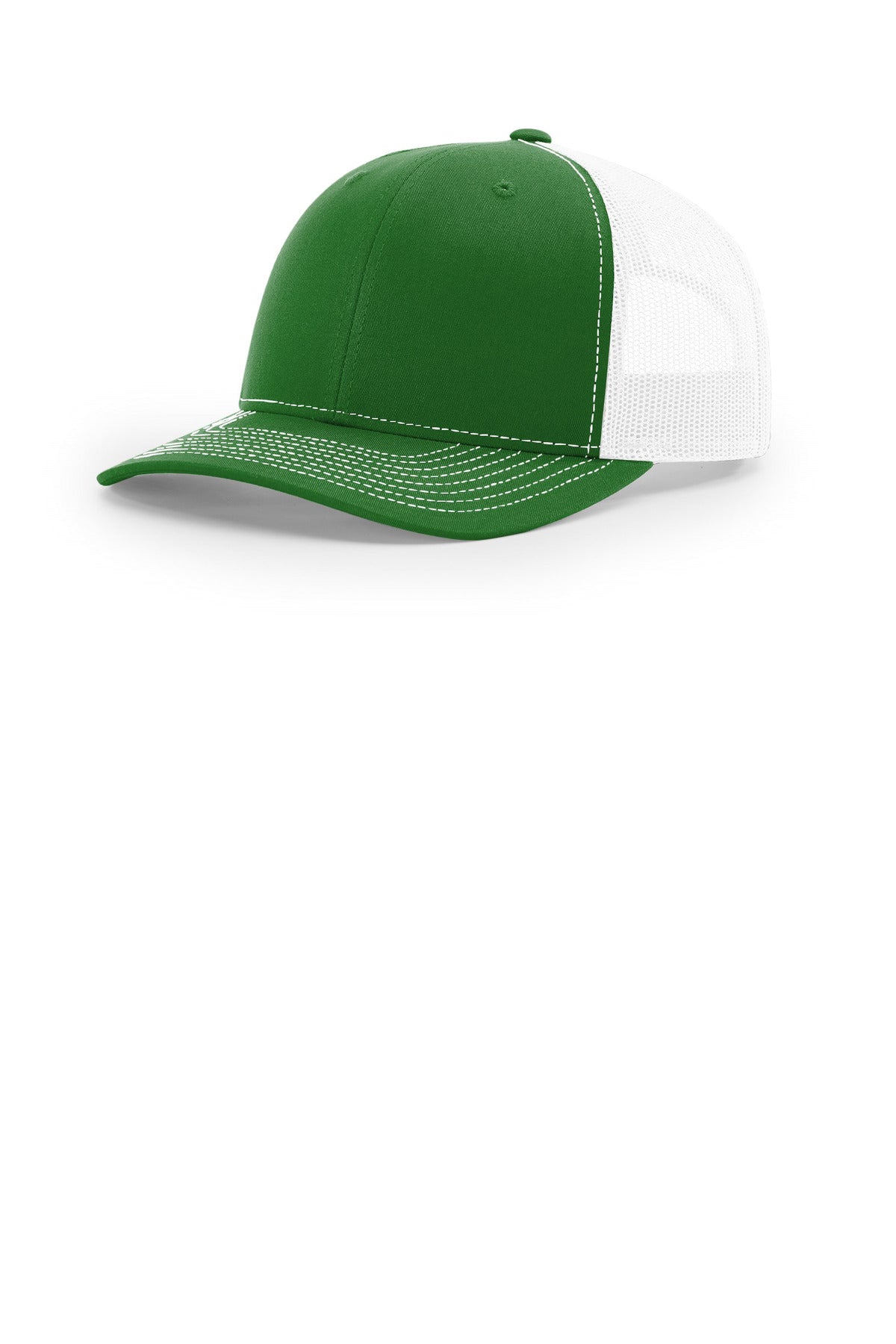Custom logo Richardson Trucker Cap 112 in Kelly/ White