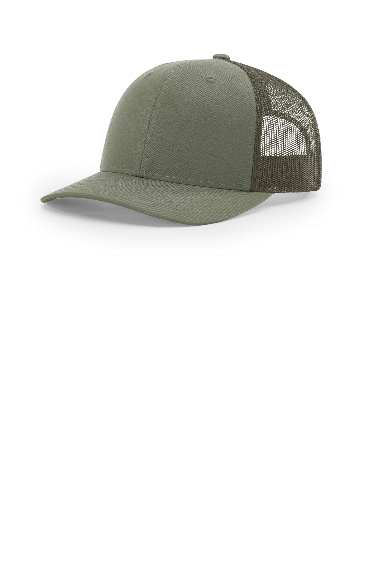 Custom logo Richardson Trucker Cap 112 in Loden