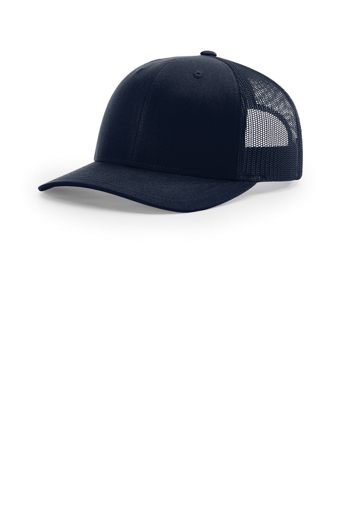 Custom logo Richardson Trucker Cap 112 in Navy