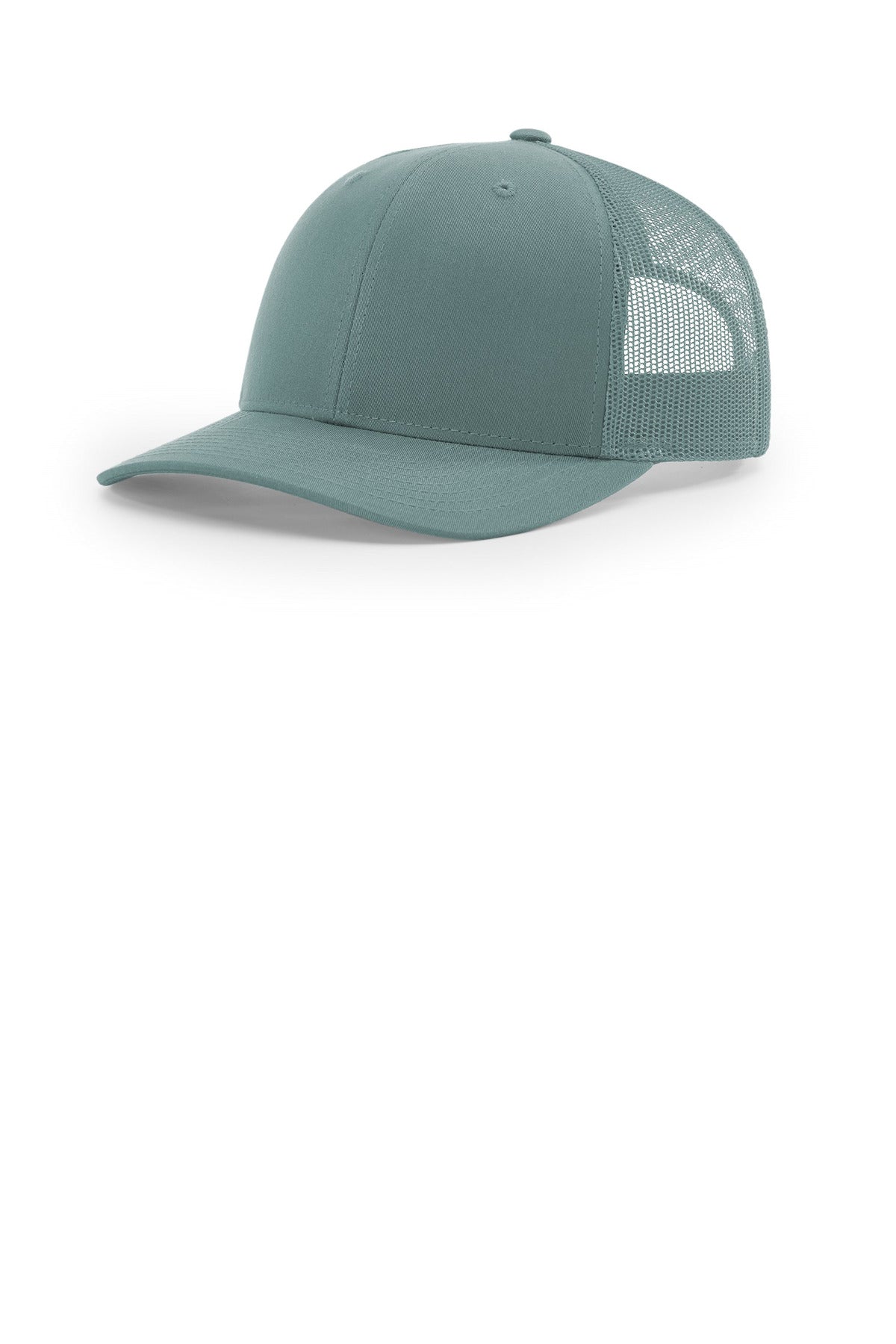 Custom logo Richardson Trucker Cap 112 in Smoke Blue