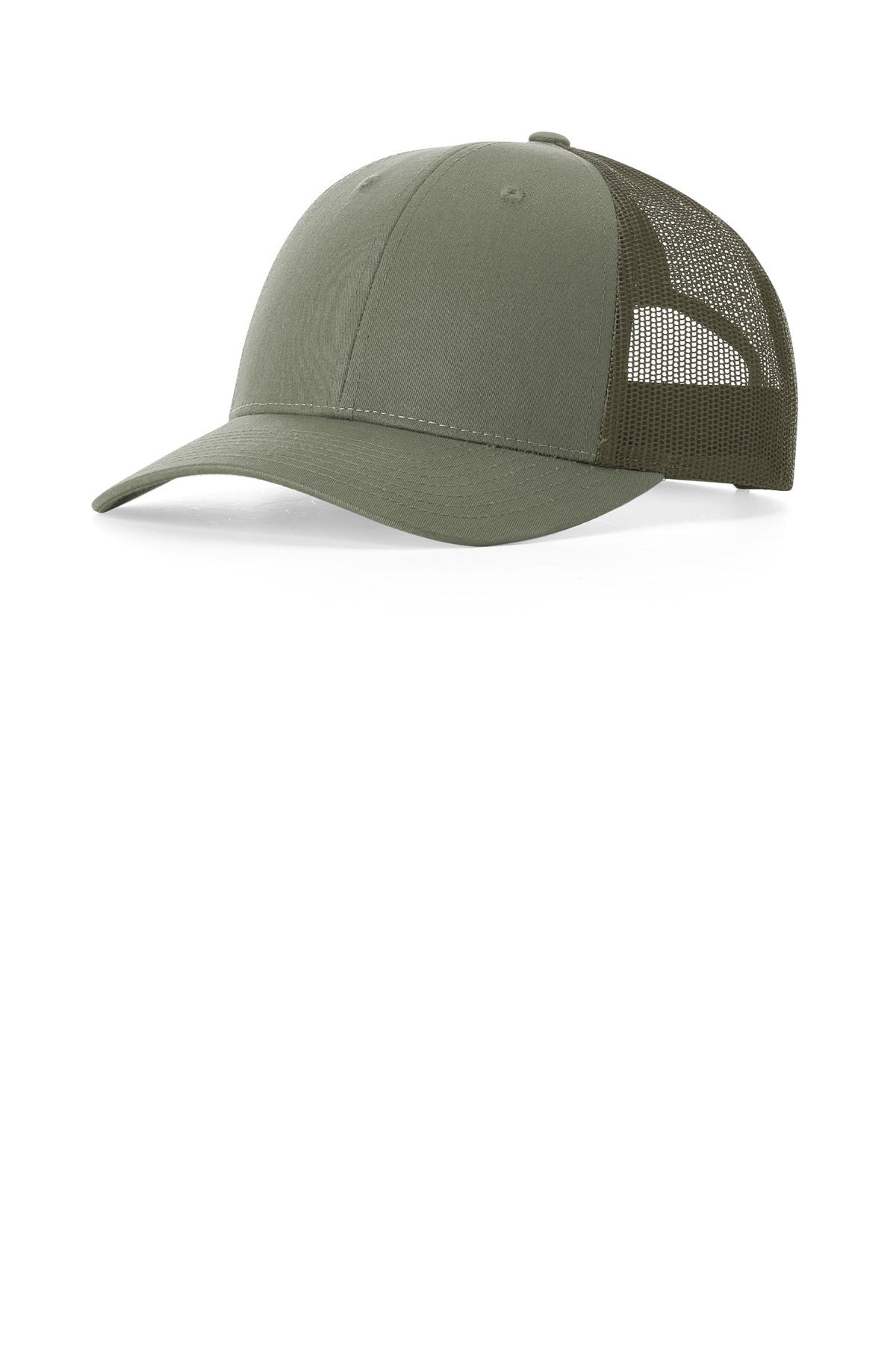Custom logo Richardson Low Pro Trucker 115 in Loden