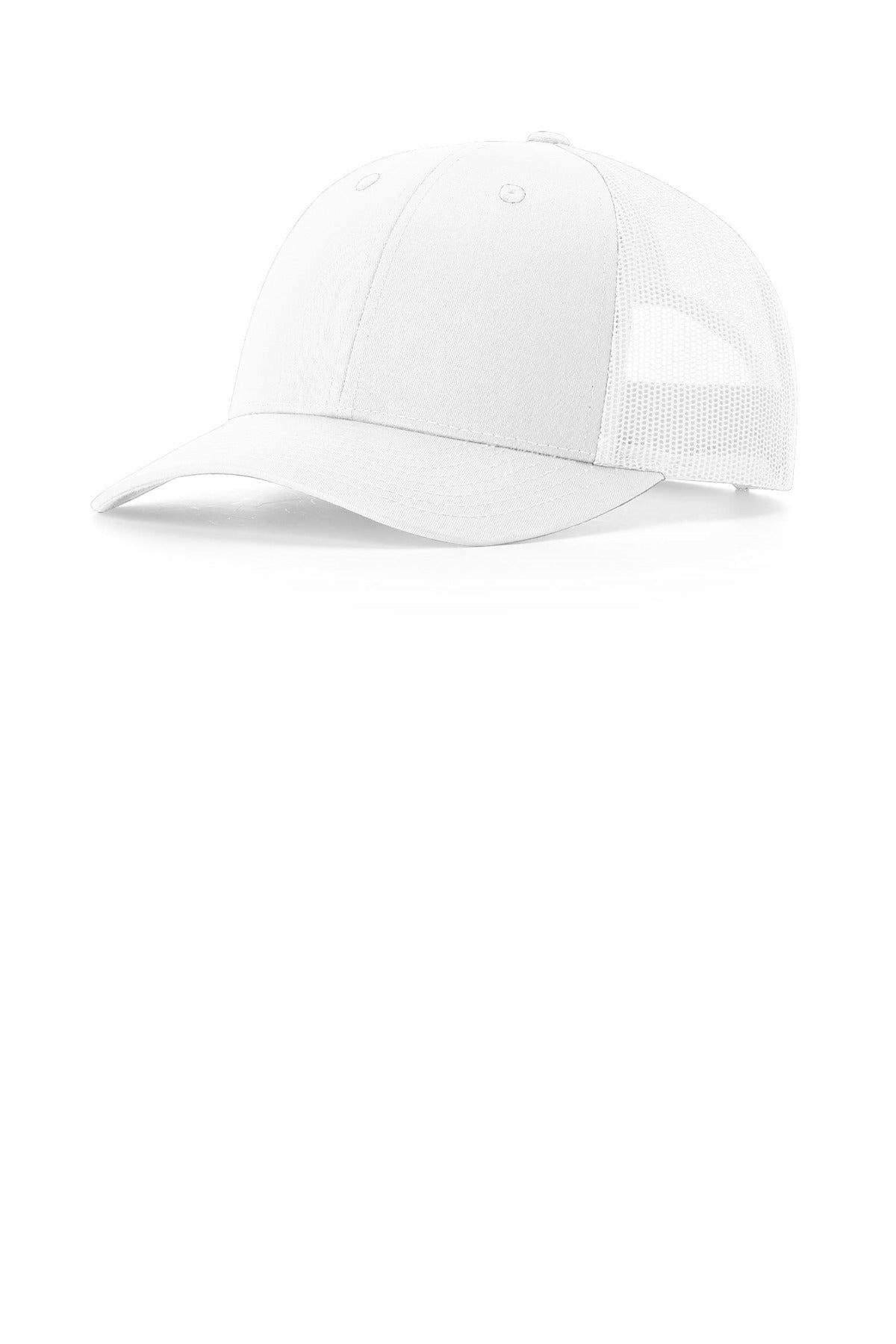 Custom logo Richardson Low Pro Trucker 115 in White