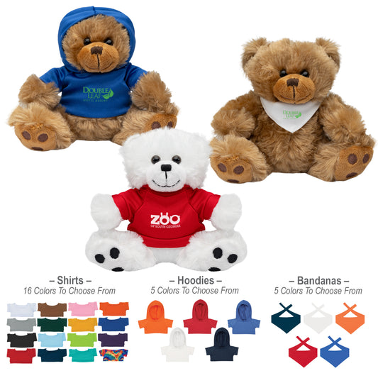 Custom logo 8 ½" Big Paw Bear