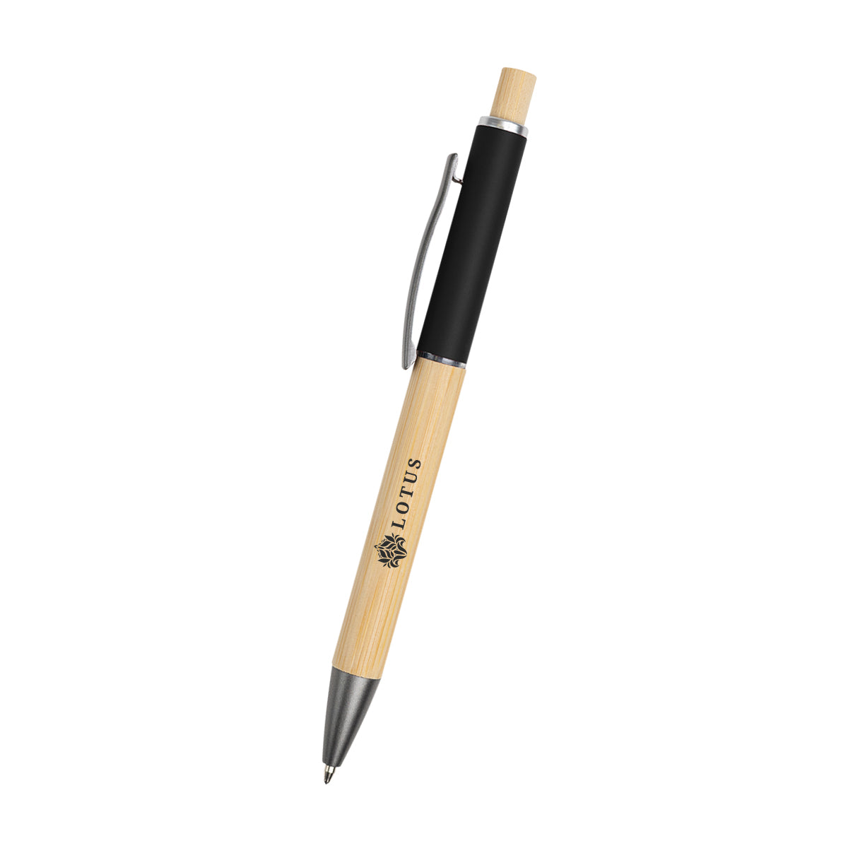 Custom logo Anderson Sleek Write Bamboo Pen