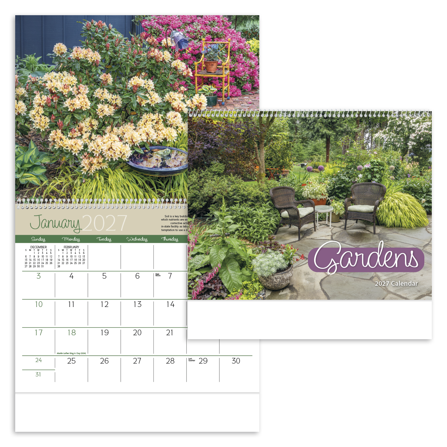 Gardens Calendar
