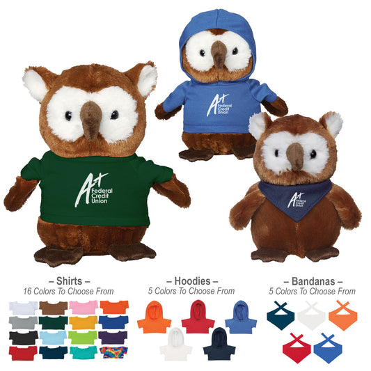 Custom logo 6" Hoot Owl