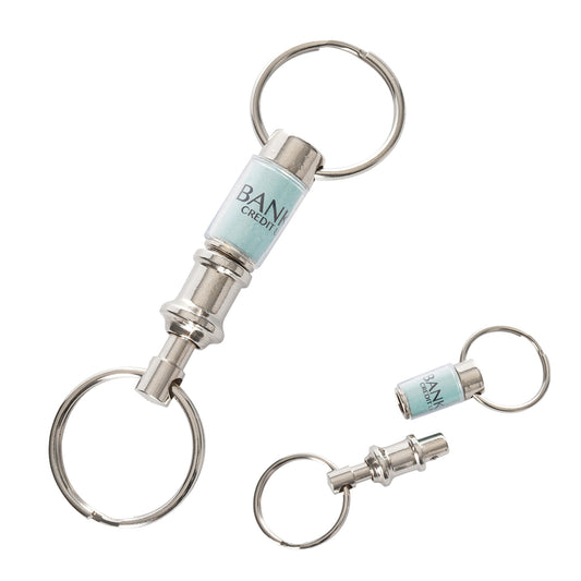 Custom logo Pull-A-Part Key Tag