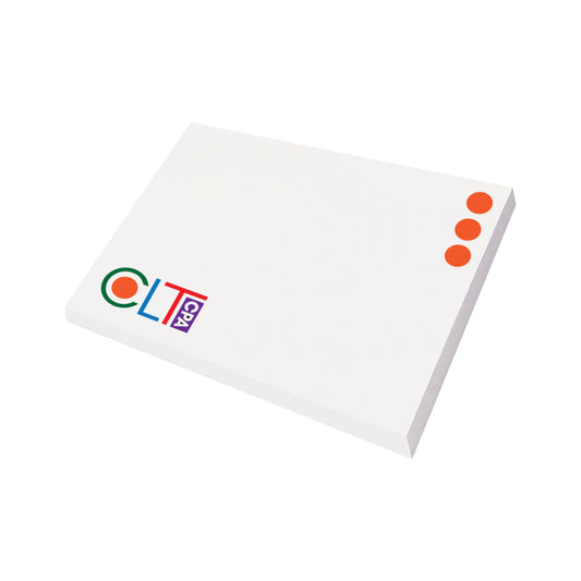 Custom logo Post-it® 4" x 3" Full Color Notes - 50 Sheets