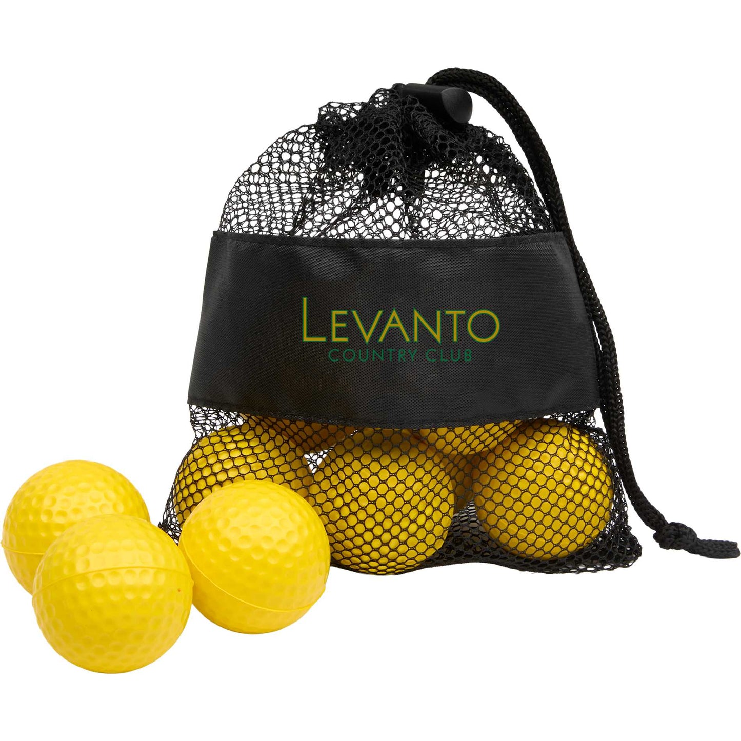 Golf Practice Balls with Mesh Pouch