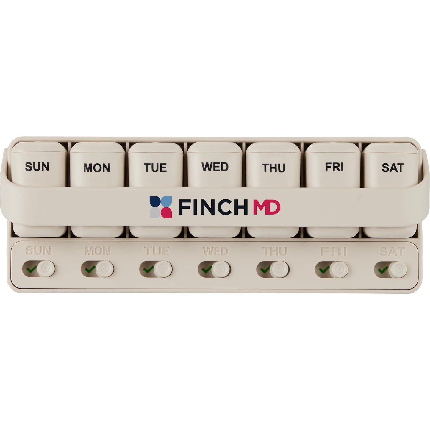 Wellable™ Daily Pill and Supplement Organizer