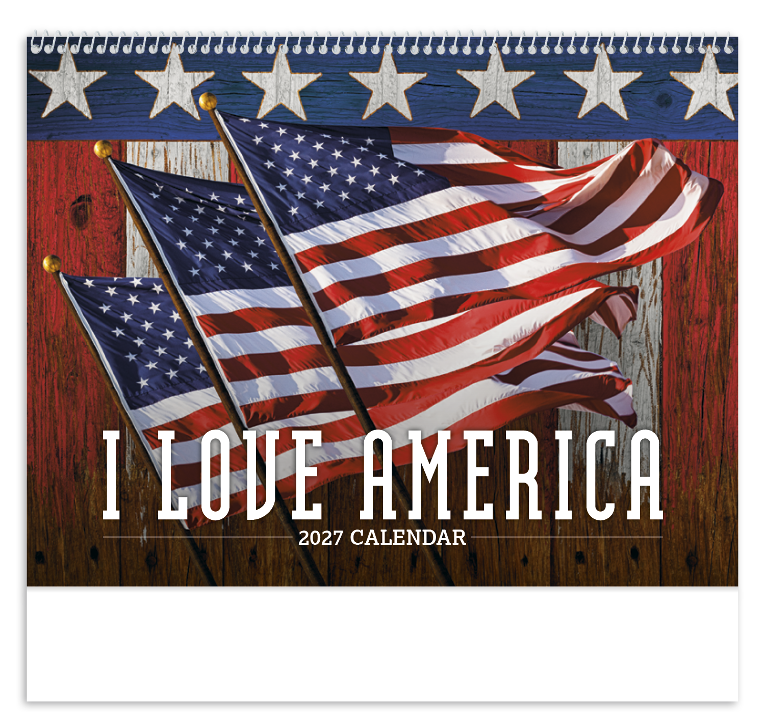 I Love America Calendar