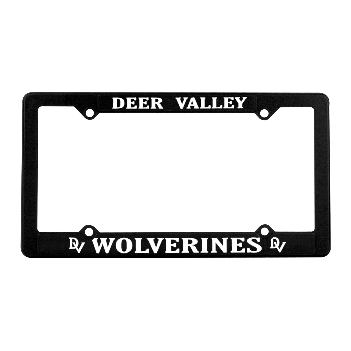 Custom logo Economy License Plate Frame